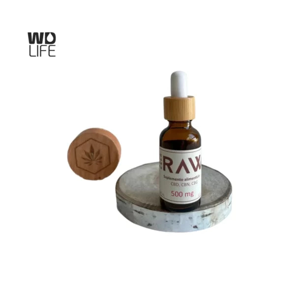 Gotero CBD & THC _ Suplemento alimenticio CBDa_ CBD_ CBGa_CBG_ CBDVa_ CBDV _ Cannaraw