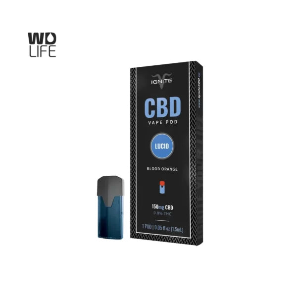 Pod para vapeador CBD 150mg Ignite